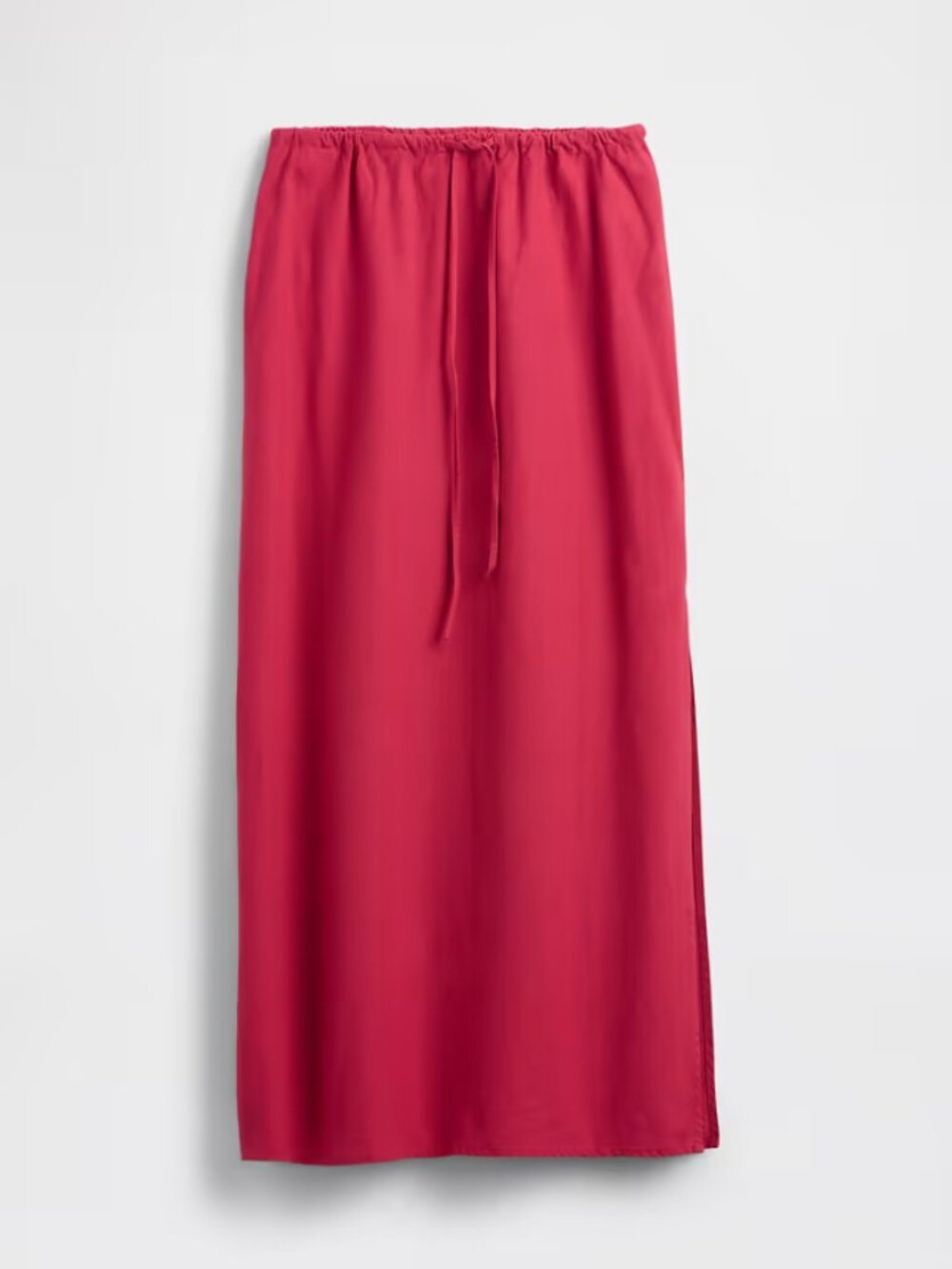 Gap Linen-Blend Maxi Skirt | Red | NWT | XXL